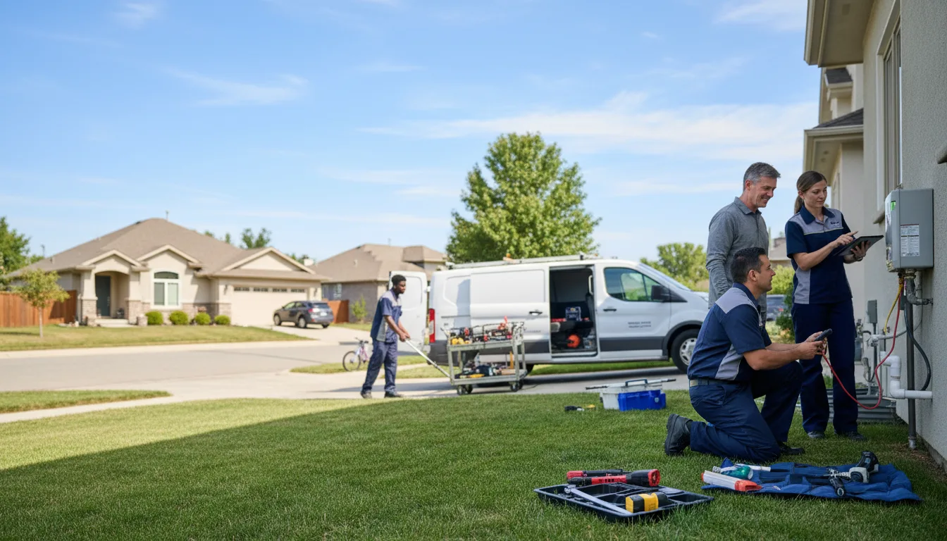 Tankless water heater service in Quaker City, OH